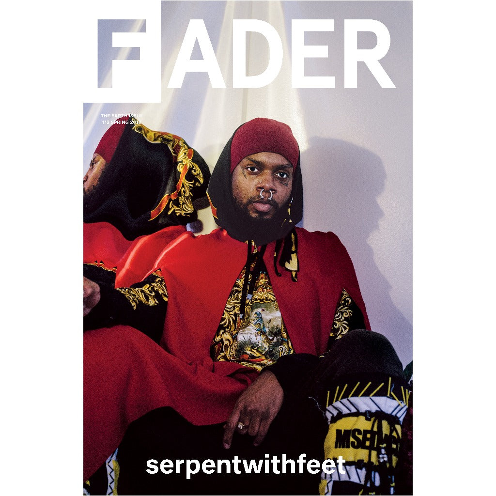 serpentwithfeet / The FADER Issue 112 Cover 20" x 30" Poster (Red)