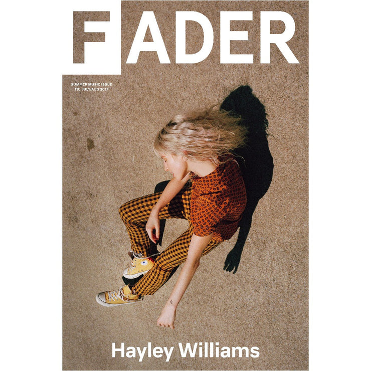 Hayley Williams的《The FADER》第110期封面海报