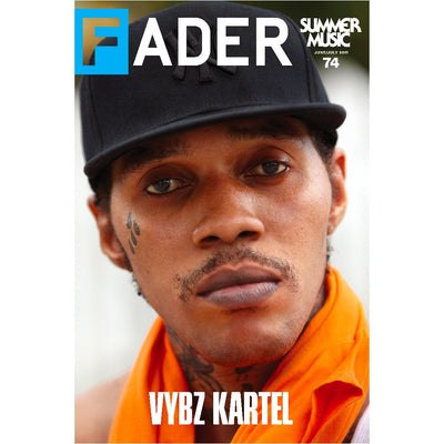 Vybz Kartel / The FADER Issue 74封面20英寸x 30英寸海报- The FADER