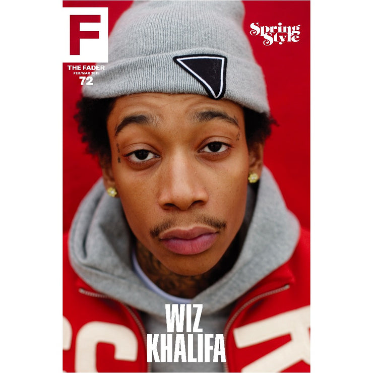 Wiz Khalifa / The FADER第72期封面20“x 30”海报- FADER