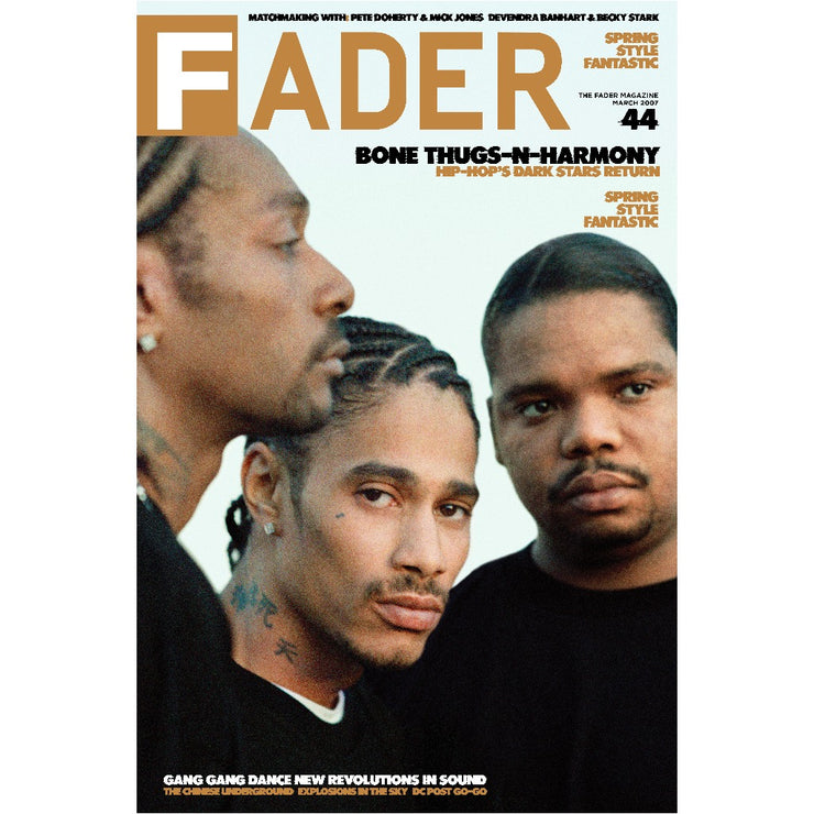 《骨暴徒与和谐》海报-《the FADER》第44期封面