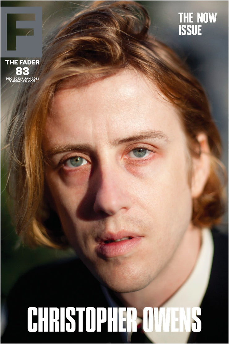 Christopher Owens / The FADER第83期封面20英寸x 30英寸海报- The FADER