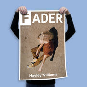 Hayley Williams的《The FADER》第110期封面海报。