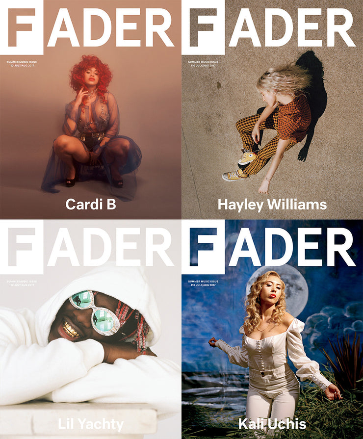 FADER第110期- Cardi B / Hayley Williams / Lil Yachty / Kali Uchis封面