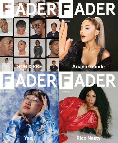 FADER杂志第113期封面Ariana Grande / SOB X RBE / Yaeji / Rico Nasty