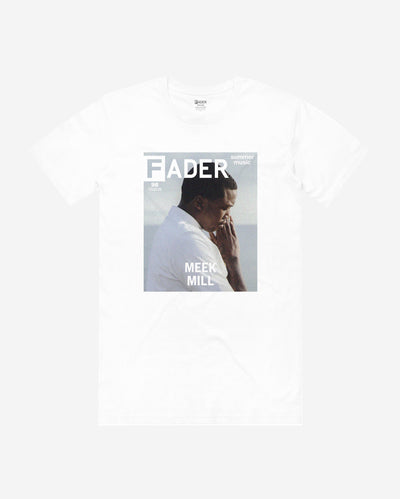 白色t恤与Meek Mill / FADER 98期封面