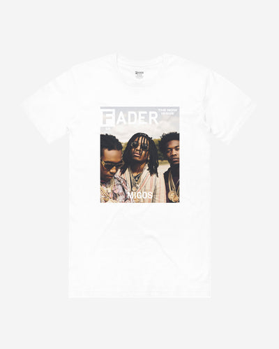 白色tee with Migos / The FADER Issue 95封面