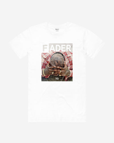 白色tee与YG- FADER问题101封面