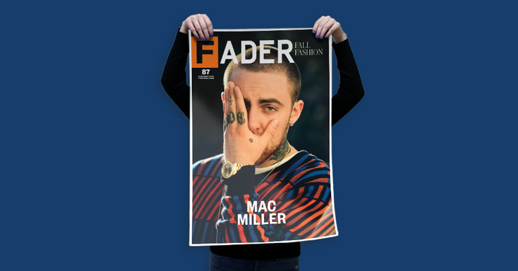 Mac Miller / FADER第87期封面20英寸x 30英寸海报- FADER - 2