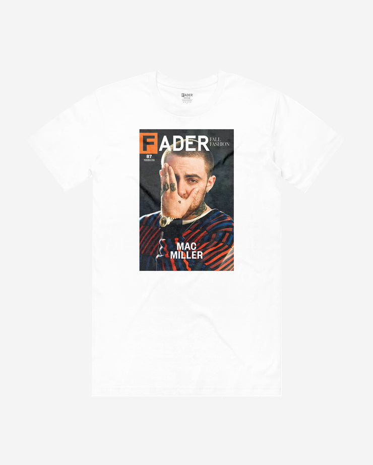 Mac Miller的白色t恤——《FADER》杂志