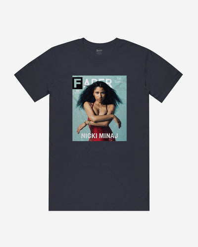 海军t恤与Nicki Minaj- FADER issue 93封面