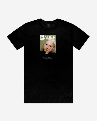菲比·布里杰斯的黑色t恤/ The FADER第114期封面