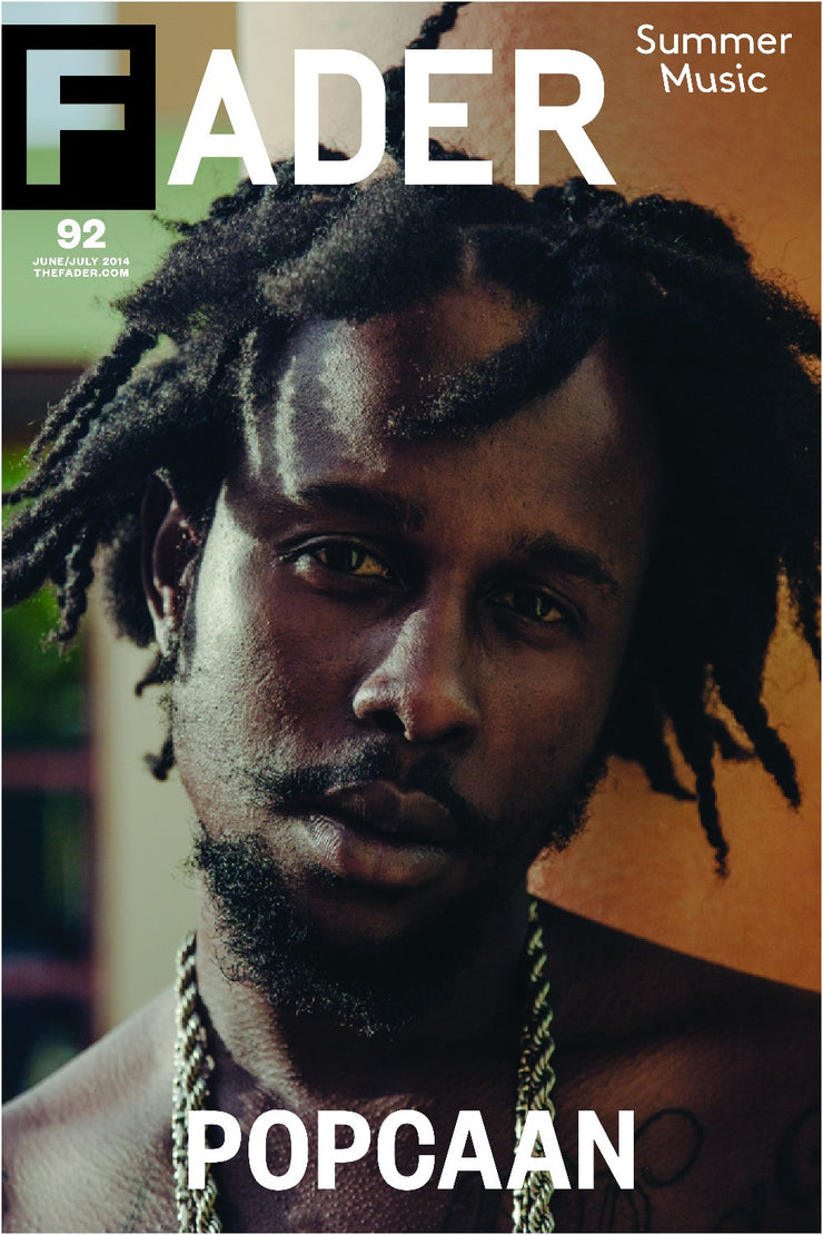 Popcaan / The FADER Issue 92封面20英寸x 30英寸海报- FADER