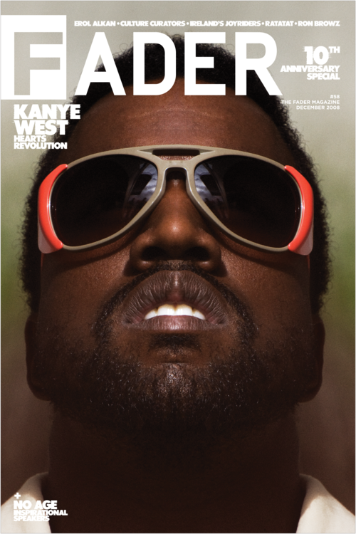 Kanye West / The FADER第58期封面20英寸x 30英寸海报- The FADER - 1