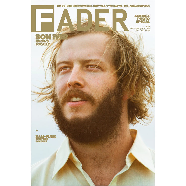 bon iver海报- the FADER第64期的封面