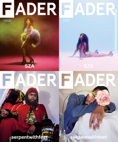 FADER杂志第112期SZA /蛇脚海报的封面