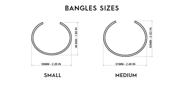 Bangles Sizes by Cristina Ramella