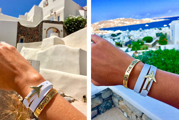 Travel the World Bracelet by Cristina Ramella