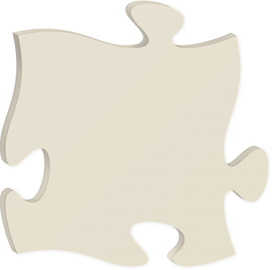 Photo Frame-Puzzle Piece-Ivory 12 x 12