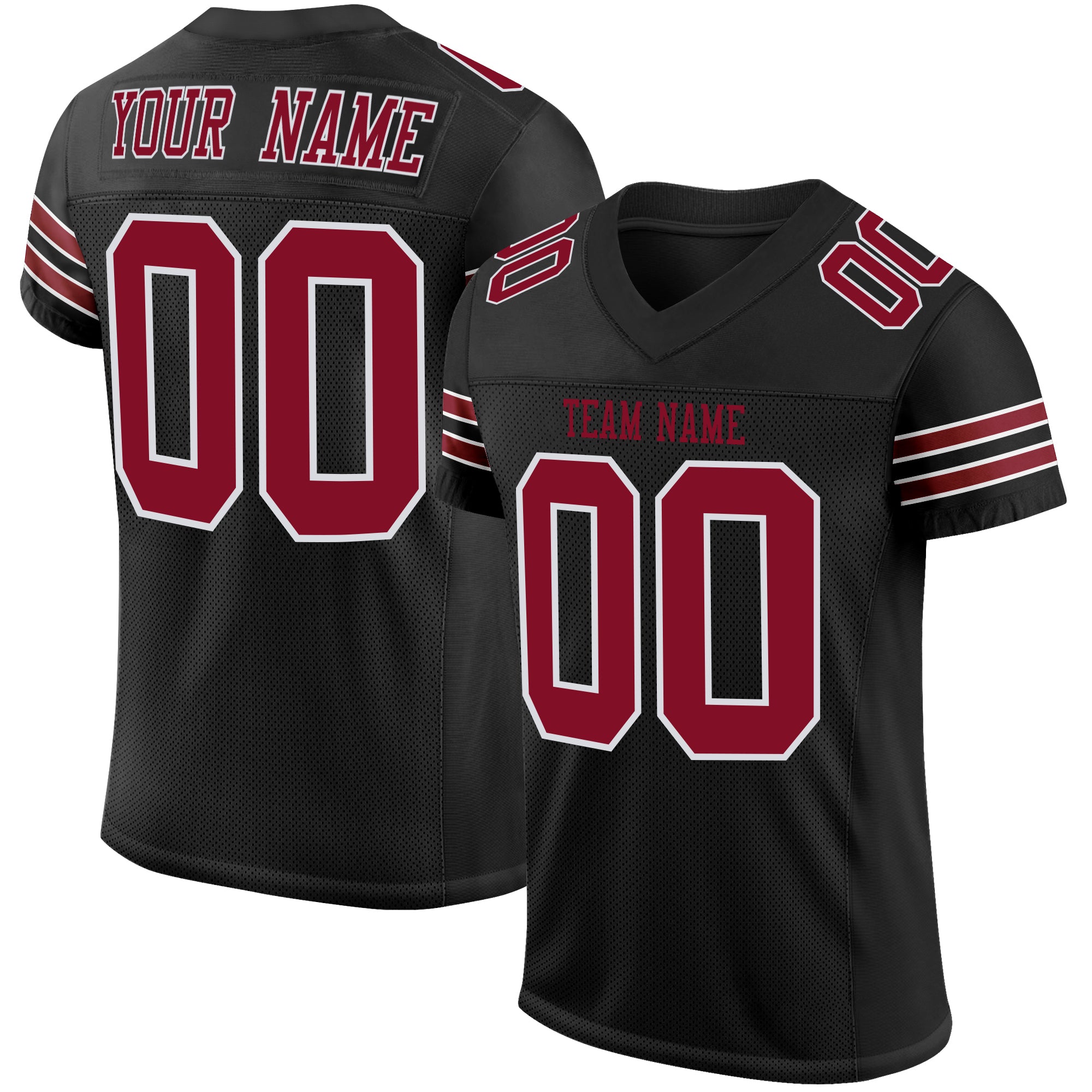 GraphicArtWear Custom Football Jersey / Customize with Names and Numbers / Xs - 4XL / Men's Jerseys / Bachelor Party / Fan Jerseys