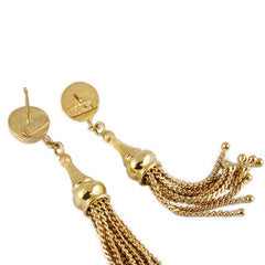 Gold Tassel Earrings Vintage Jewelry Olympic Gold and Jewelry Beverly Hills 