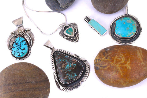 Turquoise Silver Necklaces Silver Pendants Summer Jewelry Olympic Gold and Jewelry Beverly Hills