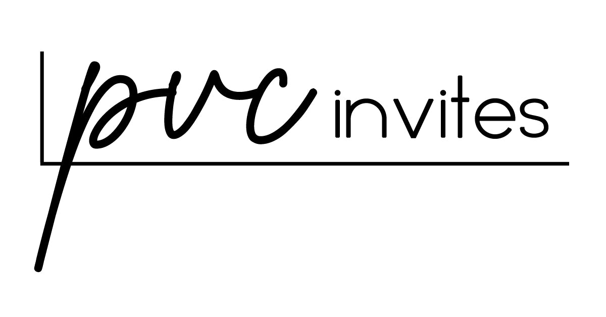 PVC Invites - VIP Birthday Invitations