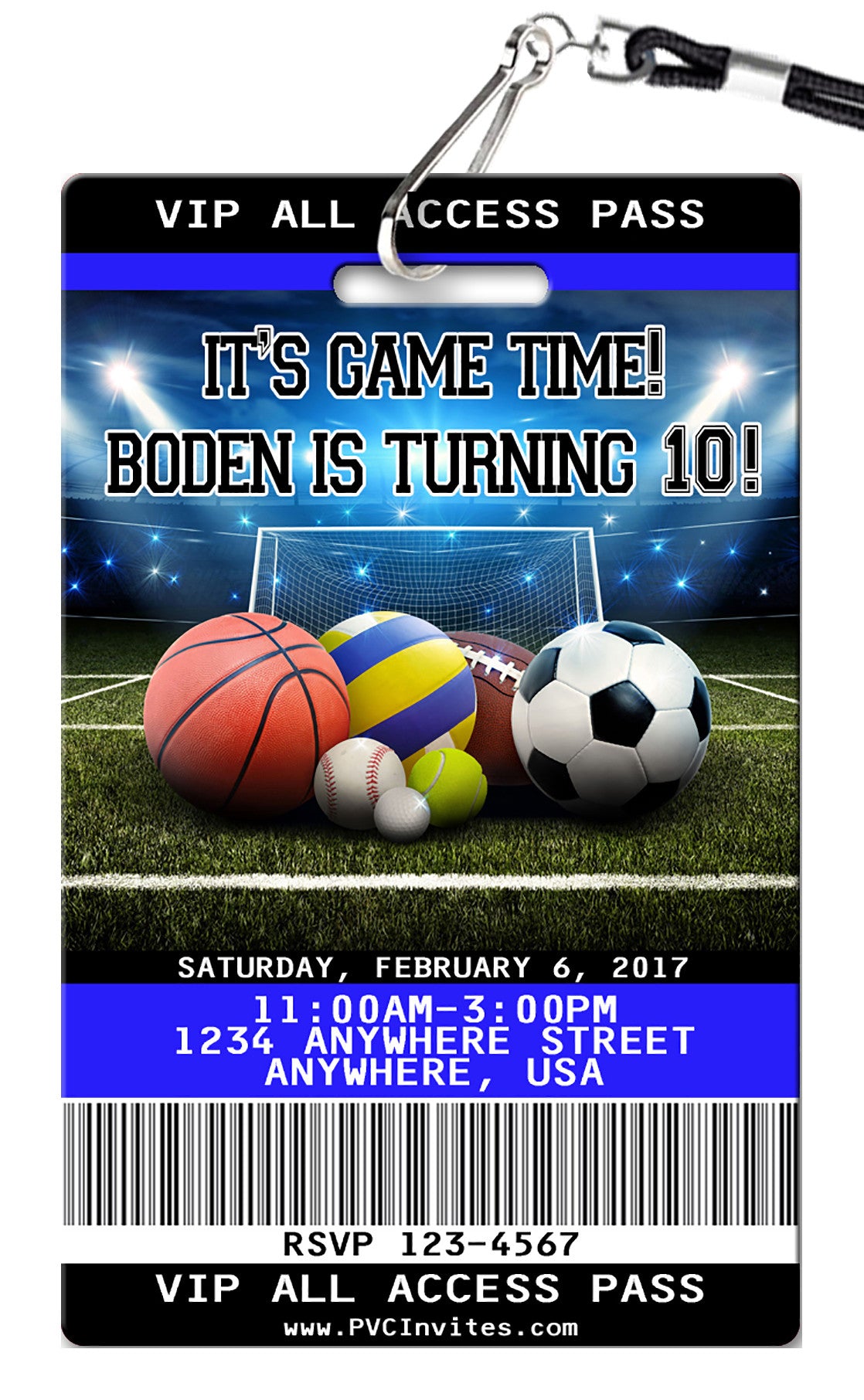 sports-birthday-invitations-pvc-invites-vip-birthday-invitations