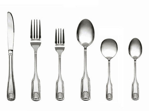 Sea Shell Flatware Heavy Weight 18/0 Stainless Steel