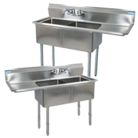 Two Compartment Sinks