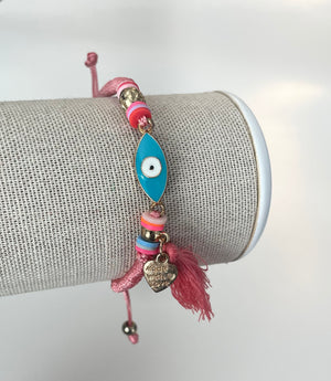 Evil Eye Mati String Bracelet - Rogue LA