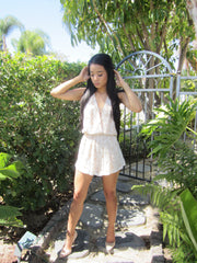 Audrey 3 + 1 Lace Romper