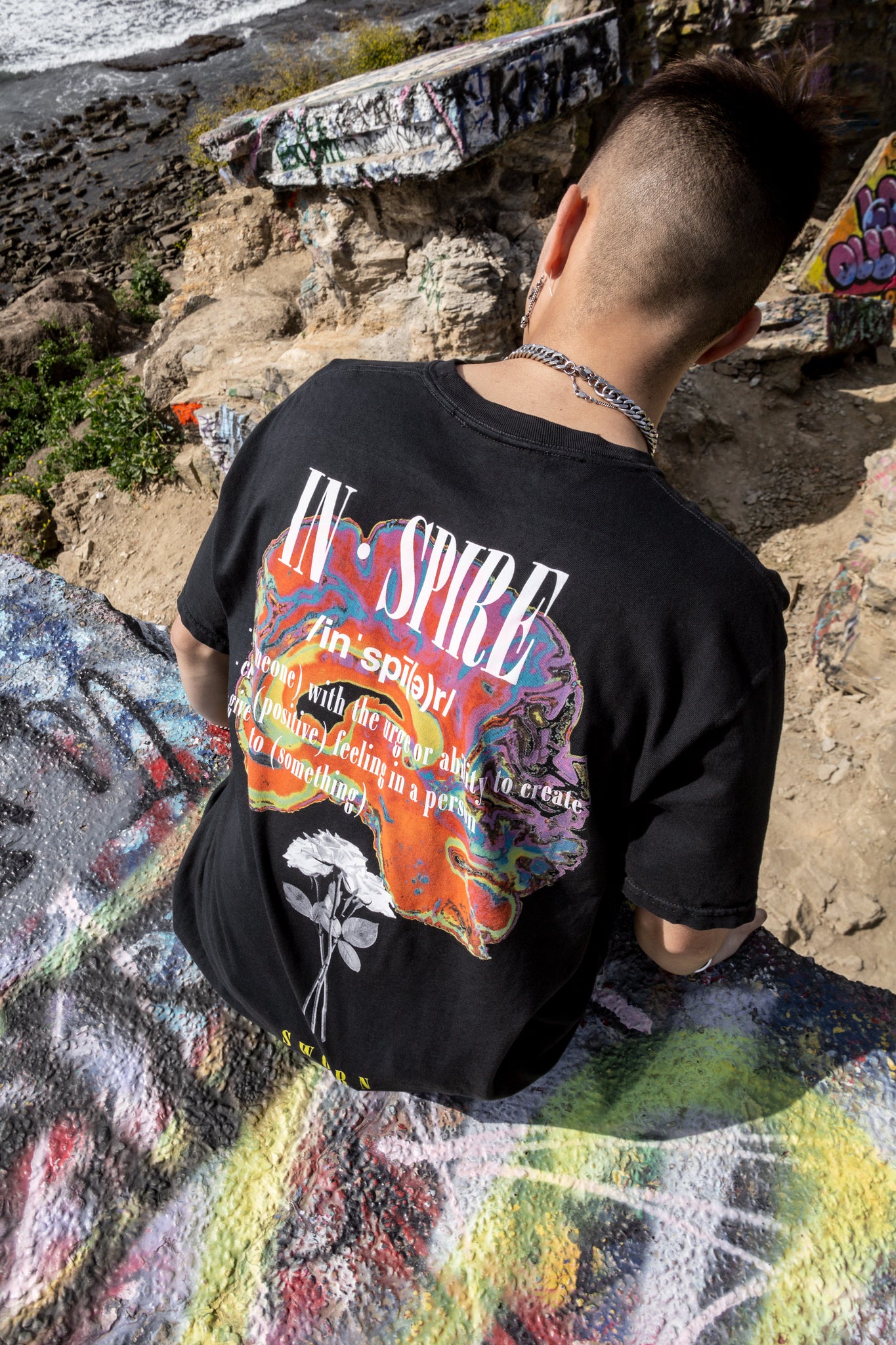 Sworn Euphoria Tee Black Back