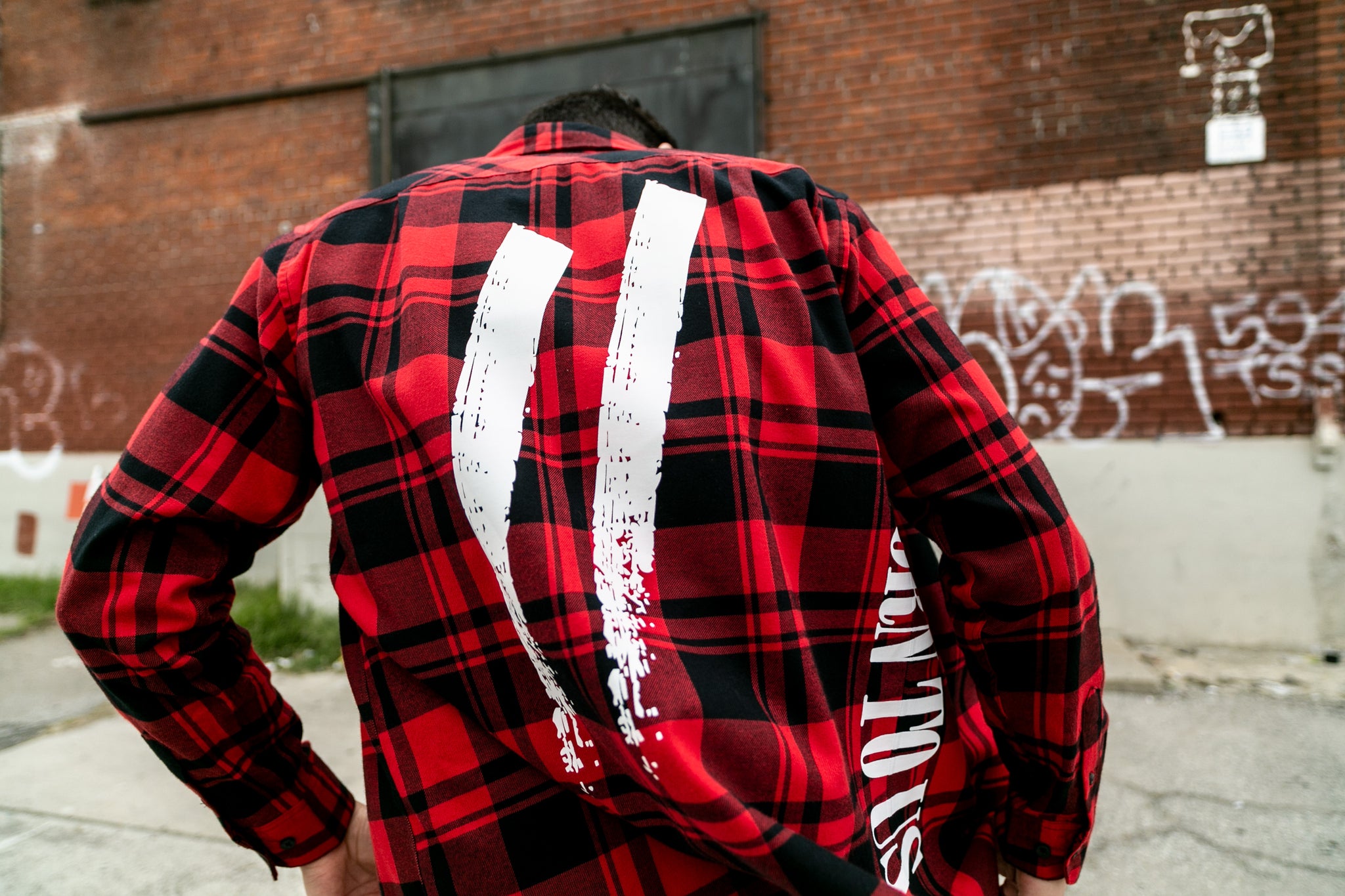 Another State of Mind Flannel Red Back Sworn To Us