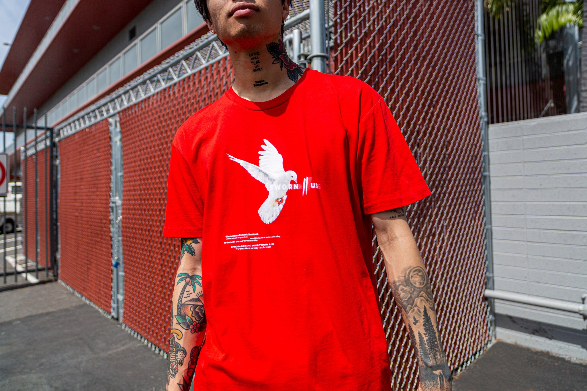 Sworn To Us - Motion Tee // RED