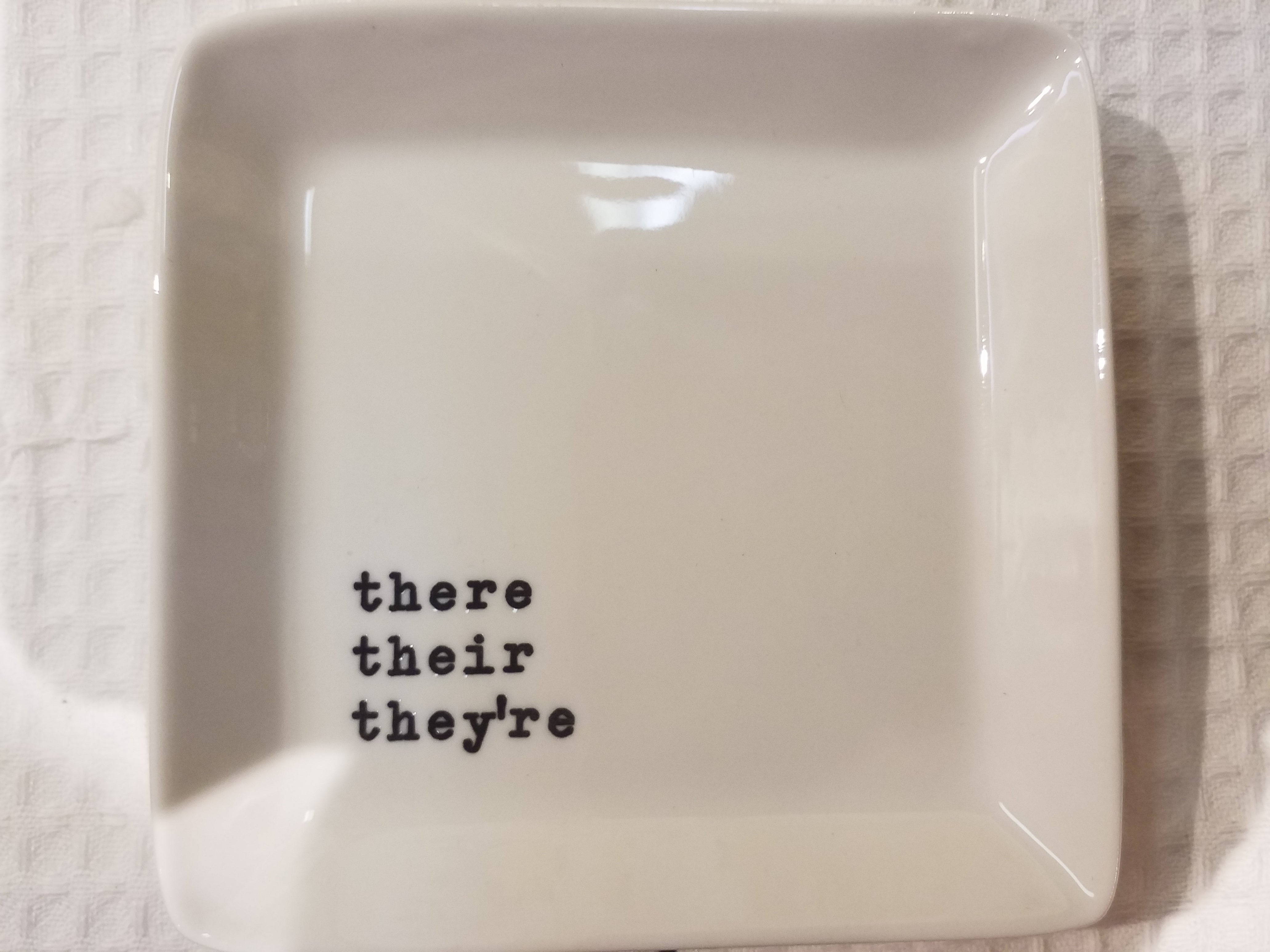 There Their Teacher Tray