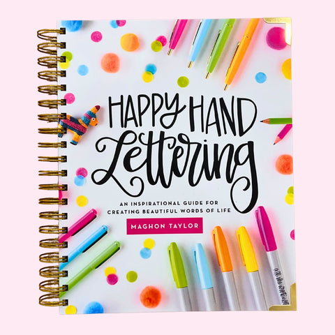 happy-hand-lettering-by-author-maghon-taylor