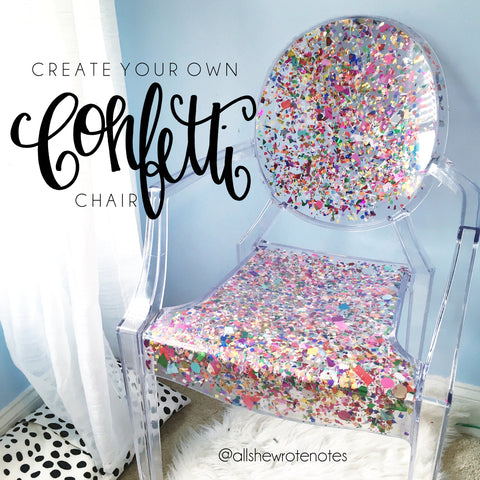 confetti chair