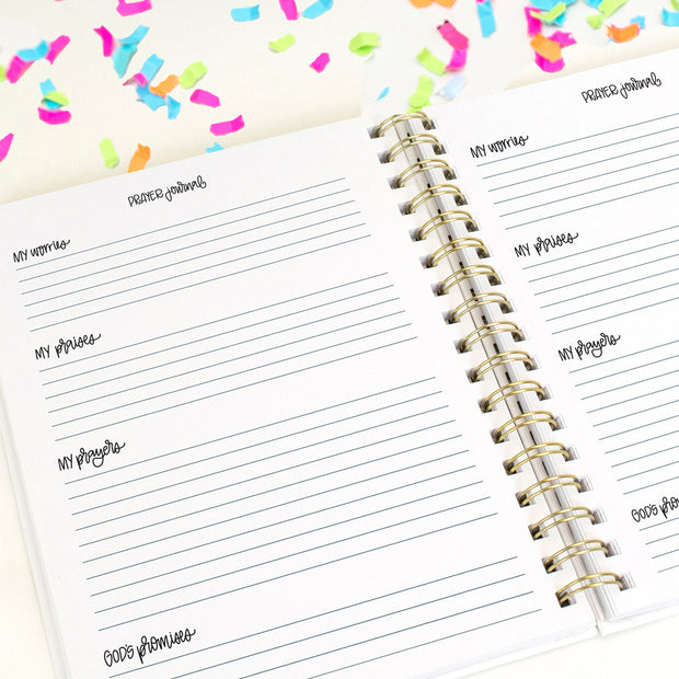 Bible Verse Cheerful Confetti Daily Planner