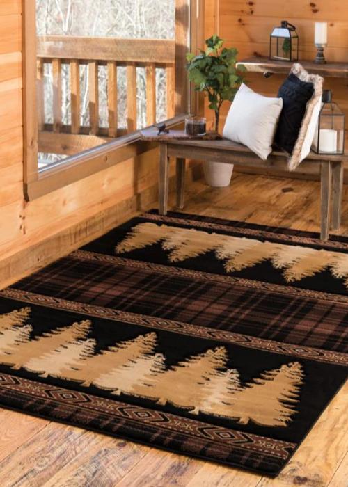 Rustic Cabin Rugs And Lodge Style Rugs The Cabin Shack