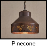 Pinecone Pendant Lighting | The Cabin Shack
