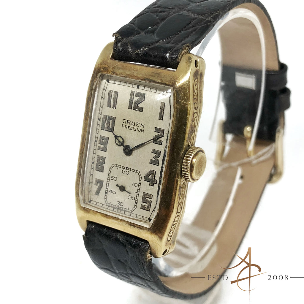 Gruen Precision 14K Gold Winding Vintage Watch – Asia Timepiece Centre