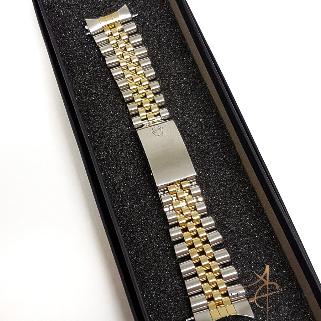 Rolex 20mm Two Tone Half Gold Jubilee Bracelet 62523H Steelinox – Asia ...