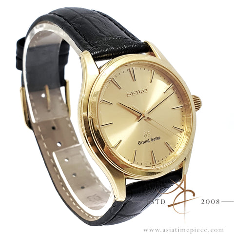 Rare] Grand Seiko SBGX016 / 9F61-0A30 in 18K Gold Quartz – Asia Timepiece  Centre