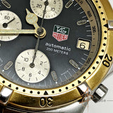 Tag Heuer Automatic Chronograph 200m Ref: 765.406 Gold Steel Watch