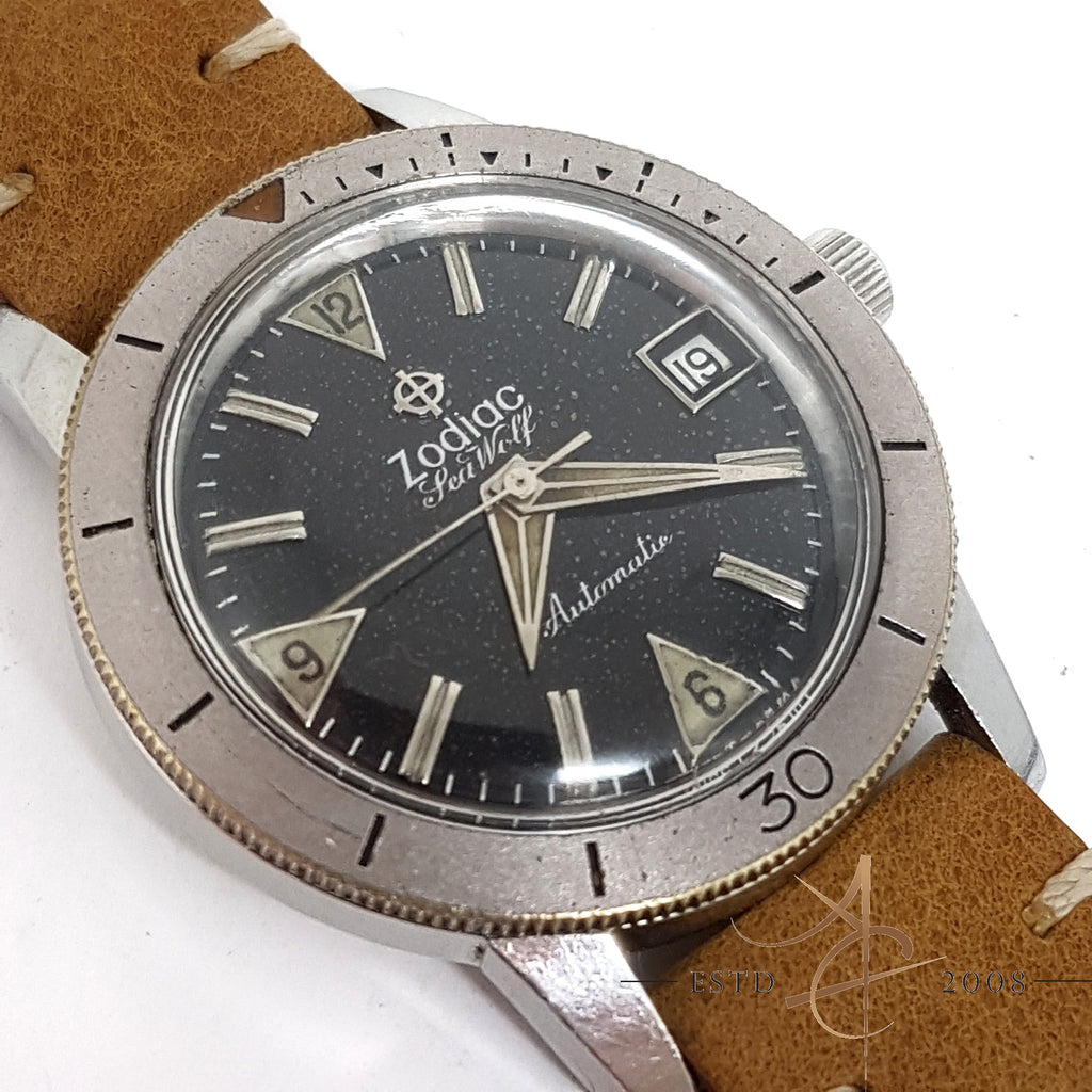 Zodiac SeaWolf Automatic Vintage Watch – Asia Timepiece Centre