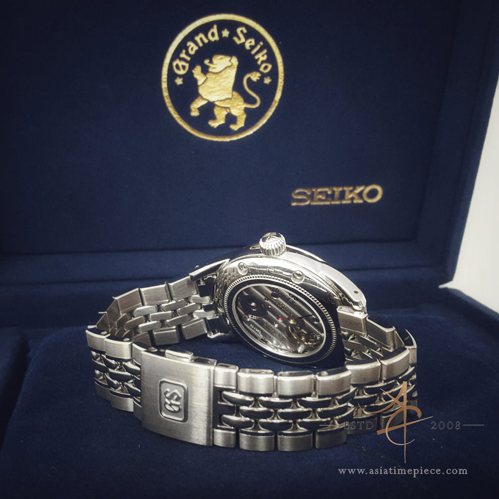 Full Unpolished Set] Seiko GS Grand Seiko SBGW035 Ivory Dial Watch (2 –  Asia Timepiece Centre