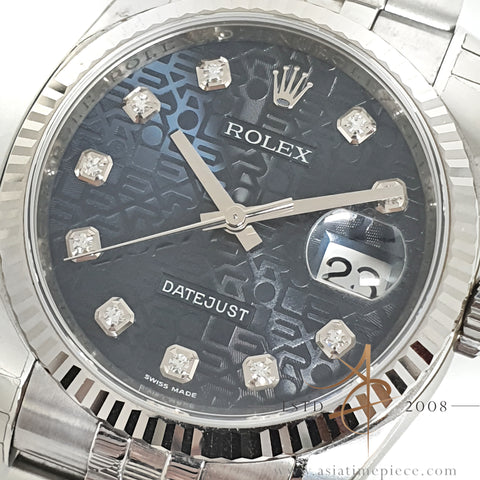 rolex datejust computer dial