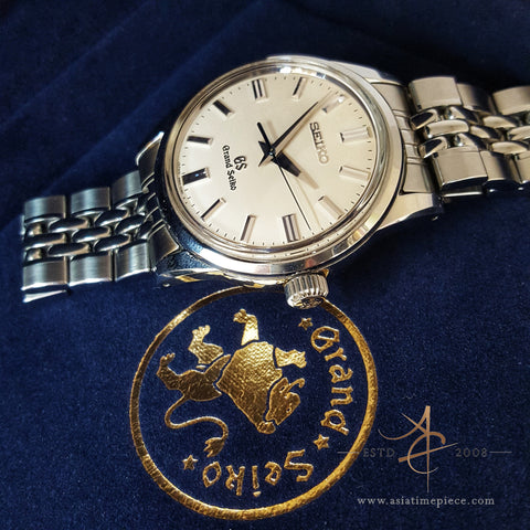 Full Unpolished Set] Seiko GS Grand Seiko SBGW035 Ivory Dial Watch (2 –  Asia Timepiece Centre