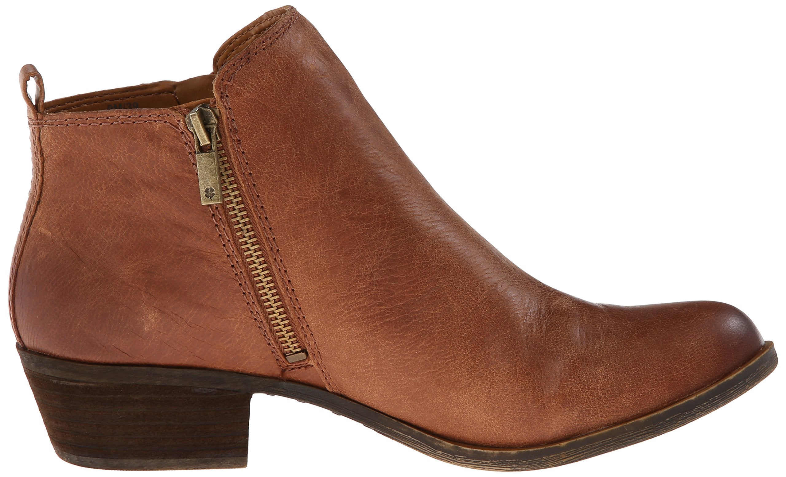 lucky brand basel toffee bootie